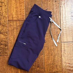 Figs - purple jam Zamora joggers